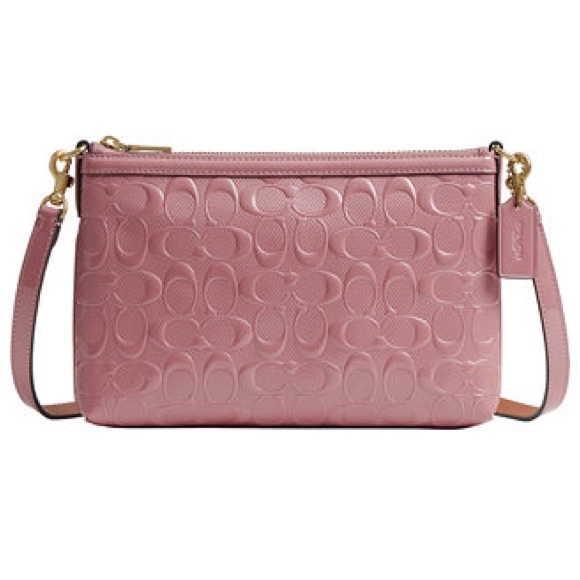 Coach Legacy Zip Top Crossbody in Signature Leather - Picture 2 of 11